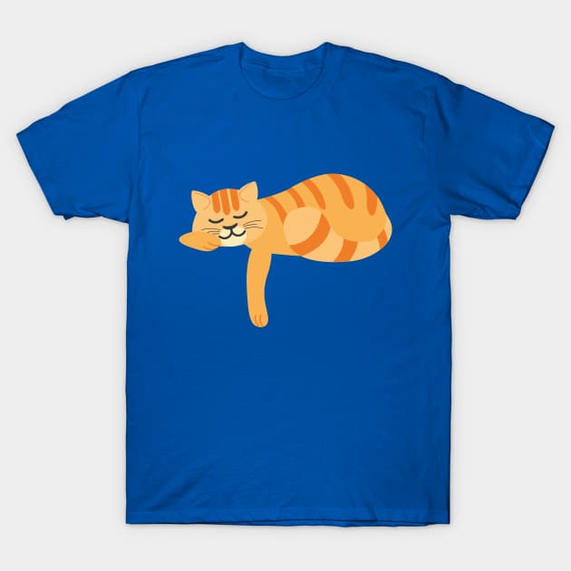 Orange Tabby Cat | Cute Kitten | Gift Ideas T-Shirt by Fluffy-Vectors